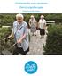 Valpreventie voor senioren Dienst ergotherapie. Patiënteninformatie