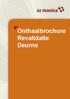 Onthaalbrochure Revalidatie Deurne