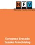 Europese Erecode Inzake Franchising