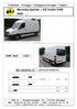 Trekhaken Attelages Anhängevorrichtungen Towbars. Mercedes Sprinter + VW Crafter KWB EEC APPROVAL N : e6*94/20*0648*00 X < 16.