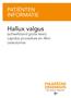 PATIËNTEN INFORMATIE. Hallux valgus. (scheefstand grote teen) Lapidus procedure en Akin osteotomie