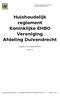 Huishoudelijk reglement Koninklijke EHBO Vereniging Afdeling Duivendrecht