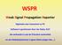 WSPR. Weak Signal Propagation Reporter. Digimode voor transceiver en PC. Software is geschreven door Joe Taylor, K1JT