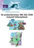 De productstructuur DBC GGZ 2008 inclusief Informatieset