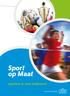 Sport op Maat. sporten is voor iedereen!