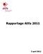 Rapportage Alifa 2011