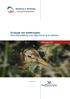 Ecologie van weidevogels: Kennisbundeling voor bescherming en beheer