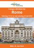 8-daagse vtbkultuur-trip Rome Zaterdag 19 tot en met zaterdag 26 mei 2018 Gids: dr. Jan Vaes