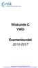 Wiskunde C VWO. Examenbundel