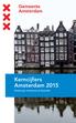 Kerncijfers Amsterdam 2015