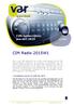 CIM Radio 2015W1. CIM-luistercijfers jan-mrt W1. Resultaten van de 1 ste golf van 2015