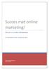 Succes met online marketing!