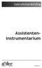 Assistenteninstrumentarium