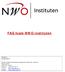 FAQ fusie NWO-instituten Versie 2 12 juni 2017