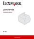 Lexmark T522. Installatiehandleiding. Mei