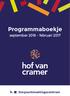 Programmaboekje. september februari Dorpsontmoetingscentrum