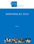 JAARVERSLAG 2016 april 2017