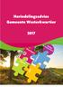 Herindelingsadvies Gemeente Westerkwartier