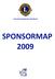 Lionsclub Hoogstraten Markland SPONSORMAP 2009