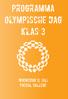 programma Olympische dag klas 3