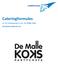 Cateringformules. nv De Scheepvaart i.s.m. De Malle Koks