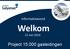 Informatieavond. Welkom. 12 mei Project gasleidingen