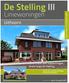 De Stelling III. Liniewoningen. Uithoorn. twee-onder-een-kapwoningen, direct langs De Stelling. twee-onder-een-kapwoningen