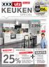 25% KEUKEN 06. OKTOBER SPECIAL NIEUW! LANGE KEUKENBONUS 1) PALLEN KOOPAVOND EERSTE KEER VOOR OPMETEN LEVERING MONTAGE WATER- EN STROOMAAN- SLUITINGEN