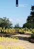 Meetmethod thoron. Meetmethoden thoron in survey. VERA onderzoek