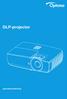 DLP-projector. gebruikshandleiding