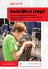 Basiscijfers Jeugd. juni van de niet-werkende werkzoekende jongeren, stageplaatsen- en leerbanenmarkt regio Oost-Utrecht