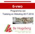 6-vwo. Programma van Toetsing en Afsluiting