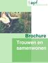 Brochure Trouwen en samenwonen