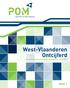 West-Vlaanderen Ontcijferd. Sociaaleconomisch profiel van de provincie - editie deel 1