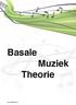 Basale muziektheorie. Basale Muziek Theorie.