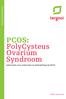 PCOS: PolyCysteus Ovarium Syndroom