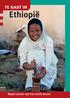 te gast in Ethiopië Maak kennis met het échte leven!