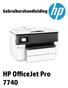 HP OfficeJet Pro 7740 Wide Format All-in- One series. Gebruikershandleiding