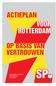 Verkiezingsprogramma SP Rotterdam