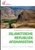 ISLAMITISCHE REPUBLIEK AFGHANISTAN. Handelsbetrekkingen van België met de