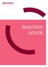 Reactieve artritis. Reactieve artritis