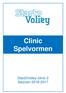 Clinic Spelvormen Start2Volley-clinic 2 Seizoen