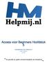 Access voor Beginners Hoofdstuk 5