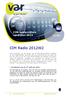 CIM Radio 2012W2. luistercijfers april-juni W2. Resultaten van de 2de golf van 2012