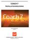 COACH 7 INSTALLATIEHANDLEIDING