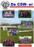 De CSW- er. Het clubblad van Combinatie Sportclub Wilnis. 03 februari 2015