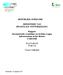 REPUBLIEK SURINAME MINISTERIE VAN REGIONALE ONTWIKKELING. Rapport Inventarisatie secundaire en tertiaire wegen infrastructuur in het district CORONIE