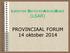 PROVINCIAAL FORUM 14 oktober 2014