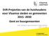 SVR-Projecties van de huishoudens voor Vlaamse steden en gemeenten Gent en buurgemeenten