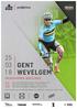 GENT WEVELGEM PROGRAMMA BOEZINGE